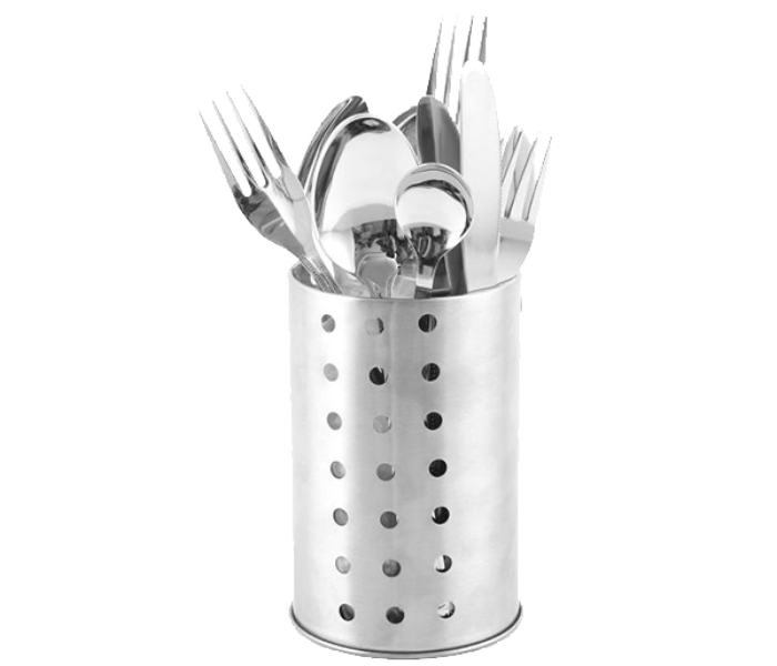 Royalford RF8970 24 Pieces Stainless Steel Sigma Border Cutlery with Holder - Silver - Zoom Image 5