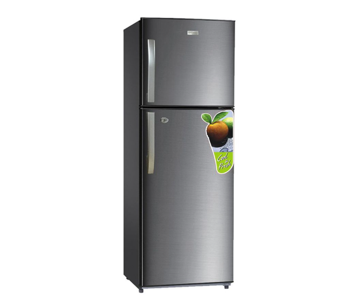 Super General SGR410I 410 Liter Freestanding Double Door Refrigerator - Grey and Silver - Zoom Image 1