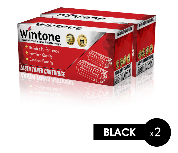 Wintone Set of 2 Pack Drum CF219A is Compatible for HP LaserJet Pro M - Black - Zoom Image