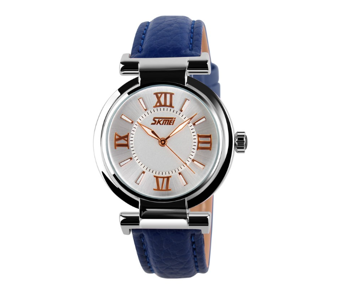 Skmei 9075 Women Quartz Watch - Blue - Zoom Image