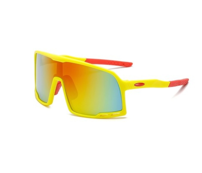 Cycling D2 Sports Sunglasses Windproof Dust Protection - Yellow - Zoom Image