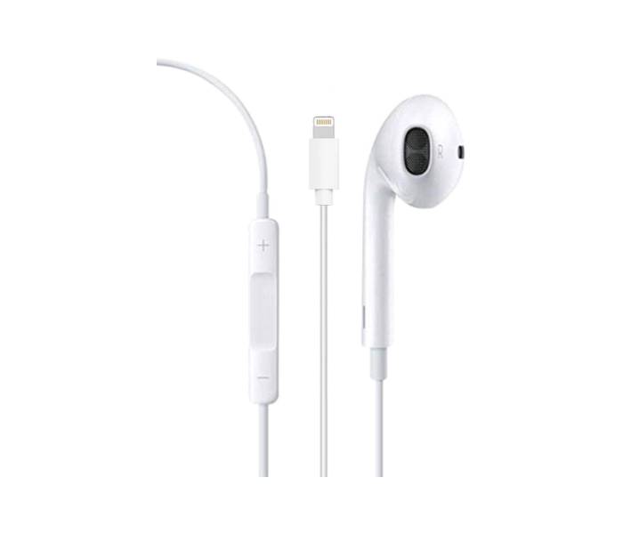 Morepro ME-1100 MFI Certified No Noise Mono Earphone for iPhone - White - Zoom Image 1