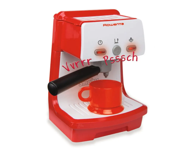 Smoby 7600310546 Rowenta Espresso - Red - Zoom Image 1