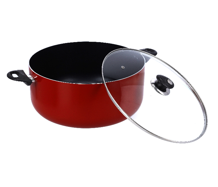 Royalford RF9909 36cm Casserole with Lid - Red - Zoom Image 2