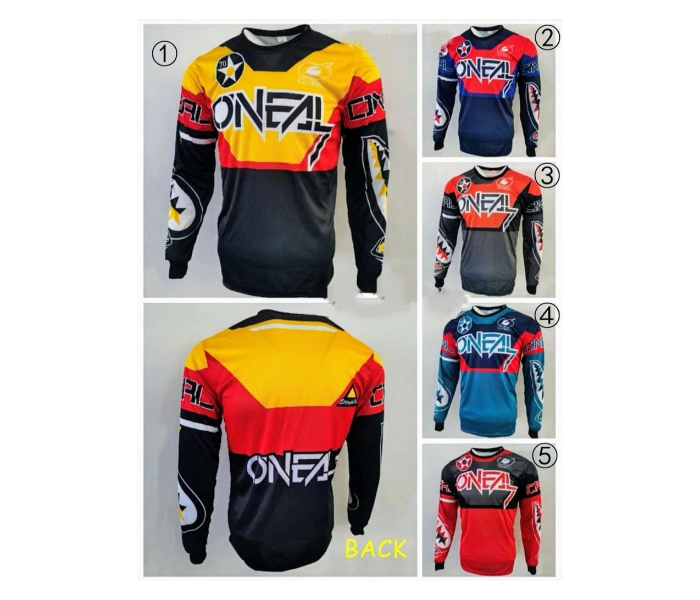 O NEAL Sublimated Longsleeves Jersey Double XL for Cycling and Scooters - Grey - Zoom Image 2