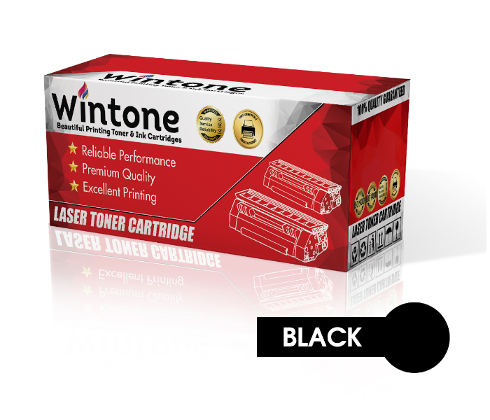 Wintone Set of 1 Pack Q7553A 5949A CRG708 Laser Toner Cartridge is Compatible for HP LaserJet Professional P 2000 Series - Black - Zoom Image