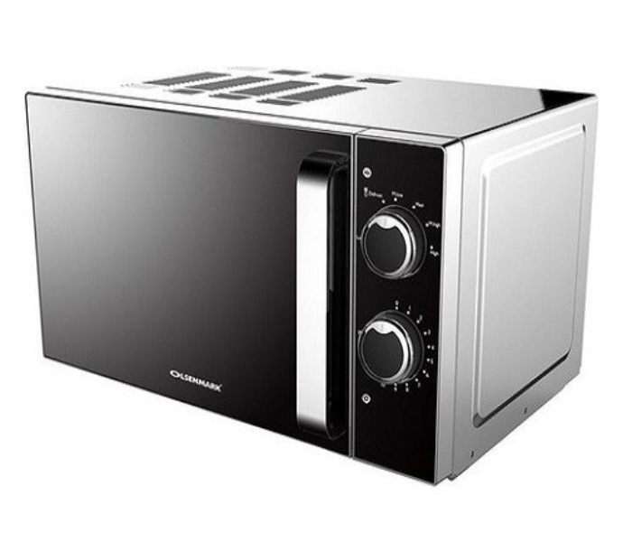 Olsenmark OMMO2343 20L 700W Microwave Oven- Black and Silver - Zoom Image