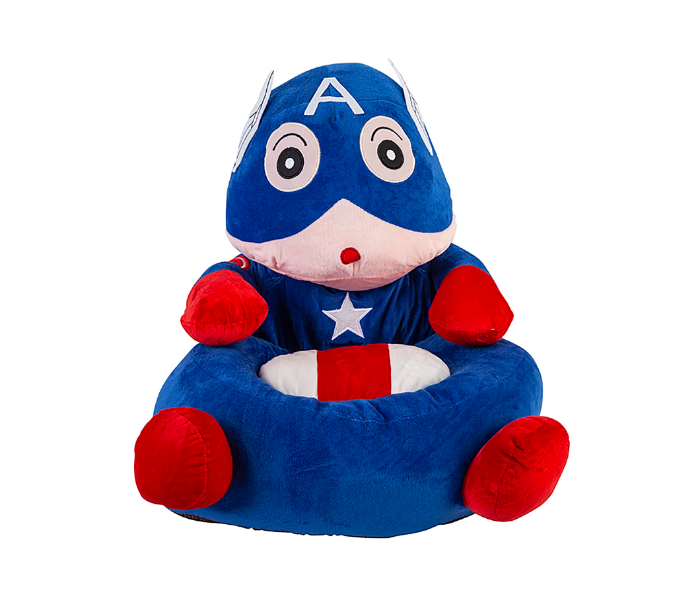 Kidle YEY-MGDZ Captain America Shape Baby Backrest Folding Sofa - Zoom Image 1