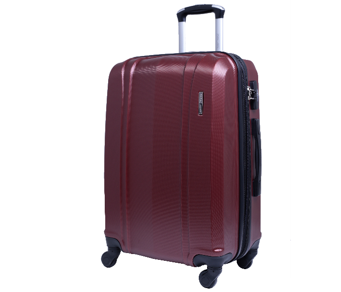 Para John PJTR2008M 2 Pcs Luggage ABS Trolley Bag - Maroon - Zoom Image 3