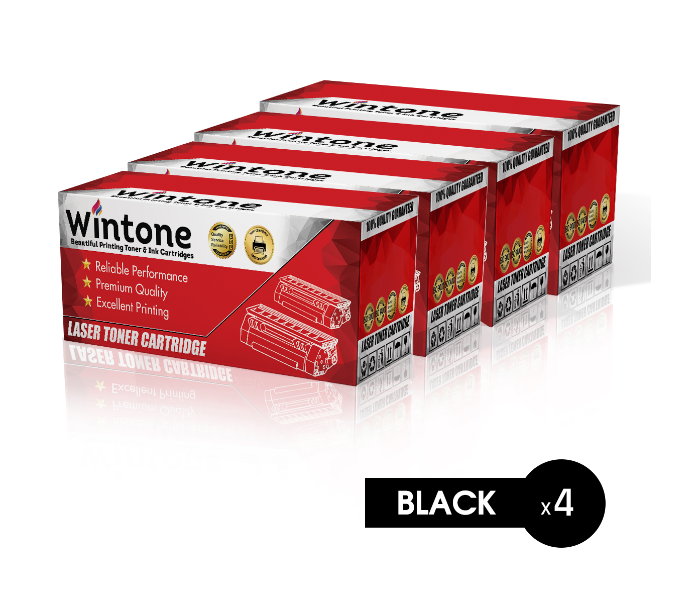 Wintone Set of 4 Pack MLTD 103L Laser Toner Cartridge is Compatible for Samsung ML SCX 2900 2950 2951 2955 4726 4727 4728 4729 ND NDR Series - Black - Zoom Image