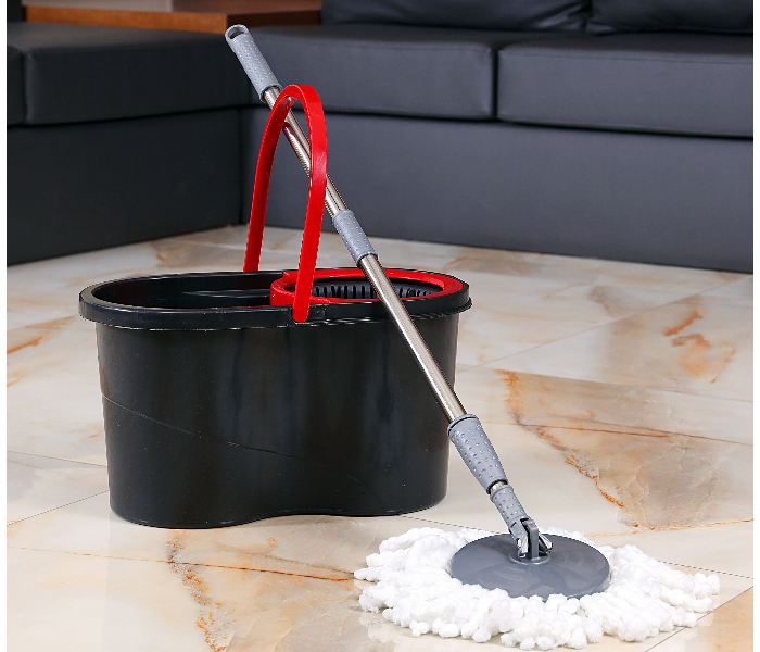 Royalford RF8559 16L Elegant Spin Easy Mop - Red & Black - Zoom Image 3