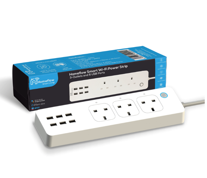 Homeflow Wi-Fi Power Strip - Zoom Image 3