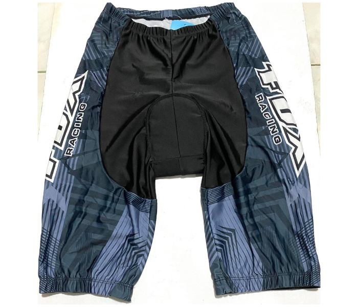 Cycling Shorts With Soft Padding And Elastic Band Extra Large - Fox Gray Print - Zoom Image 1