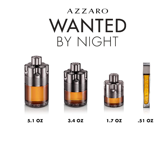 Azzaro 100ml Wanted By Night Eau De Parfum for Men - Zoom Image 2