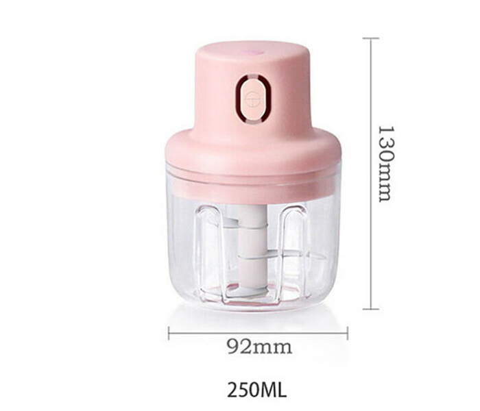 Intelligent Electric Garlic Crusher Machine - Pink - Zoom Image 3