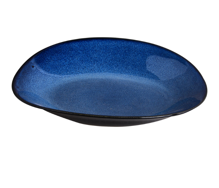 Sharpdo JZM10011 12.5 inch Treasure Plate - Dark Blue - Zoom Image