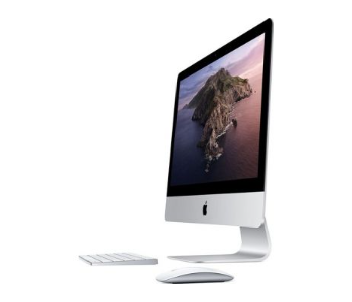 Apple iMac MHK03 LL/A 21.5 inch Dual Core Intel Core i5 Processor 8GB RAM 256GB SSD Intel Iris Plus Graphics 640 MacOs - Silver - Zoom Image 2