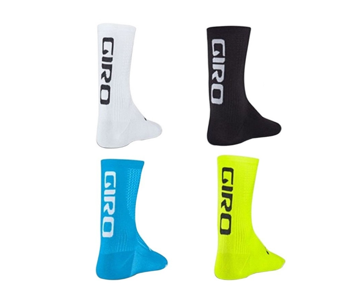 Cycling Socks Giro Design - Black - Zoom Image 2