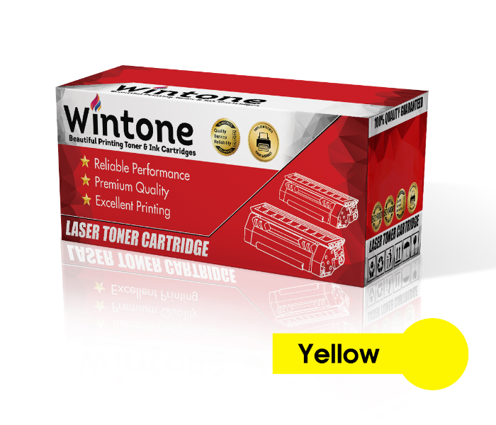 Wintone Compatible Toner Cartridge Replacement Q6472A 501A for HP Color LaserJet - Yellow - Zoom Image