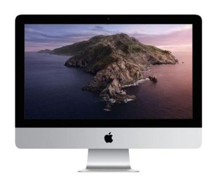 Apple iMac MHK03 LL/A 21.5 inch Dual Core Intel Core i5 Processor 8GB RAM 256GB SSD Intel Iris Plus Graphics 640 MacOs - Silver - Zoom Image 1