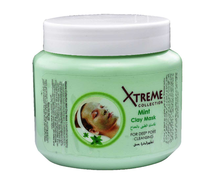 Xtreme Collection 500g Mint Clay Mask - Zoom Image