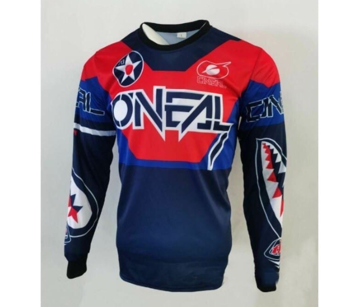 O NEAL Sublimated Longsleeves Jersey Large for Cycling and Scooters -Blue - Zoom Image 2