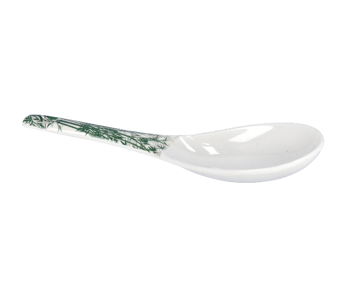 Royalford RF9895 Melamin Ware Bamboos Rice Spoon - White - Zoom Image 2