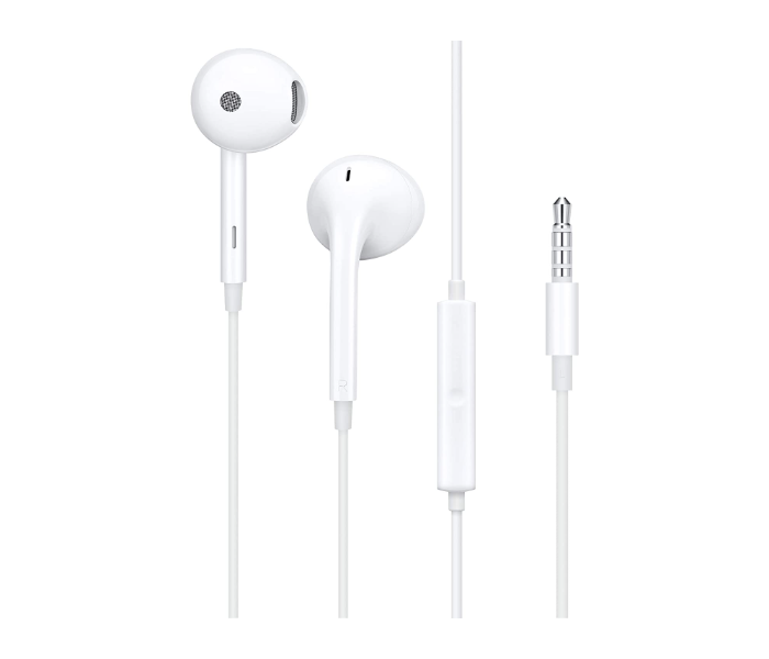 Super Bass Wired Headphones, Sport Earphones 3.5mm In-ear Headset Earbud with Microphone for Iphone, Samsung, Xiaomi Huawei Phone - White - Zoom Image 4