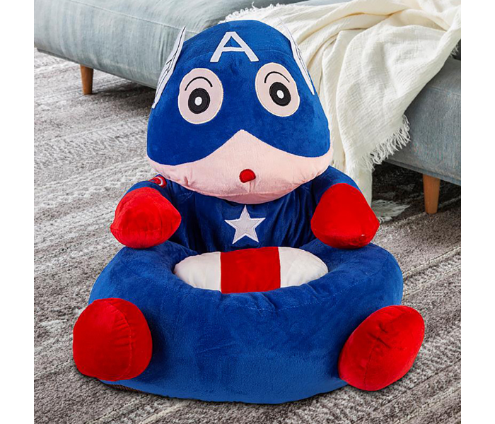 Kidle YEY-MGDZ Captain America Shape Baby Backrest Folding Sofa - Zoom Image 3