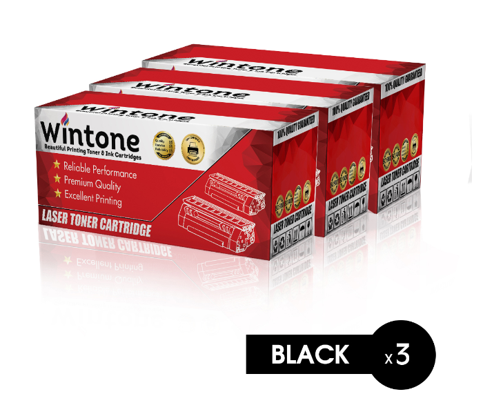 Wintone Set of 3 Pack ML1630 Laser Toner Cartridge is Compatible for Samsung ML - Black - Zoom Image