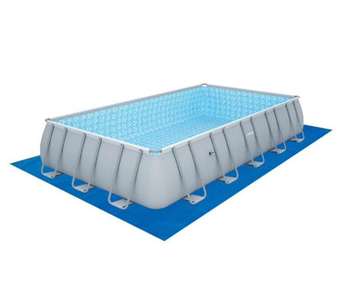 Bestway 56474 Steel Frame  732 X 366 X 132cm Rectangular Pool - Grey - Zoom Image 4