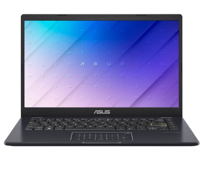 ASUS E410MA-EK211T 14 Inch FHD Display 4GB RAM 256GB SSD Intel Celeron N4020 1.1GHZ Intel UHD Graphics Windows 10 Home Eng-Arabic Keyboard-Peacock Blue - Zoom Image 1