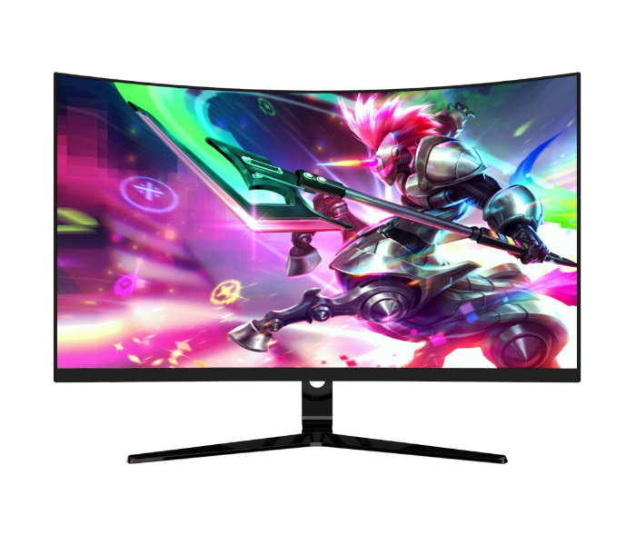 Epic Gamers 32 Inch QHD 144hz FreeSync VA G-SYNC Curved Gaming Monitor - Black - Zoom Image 1