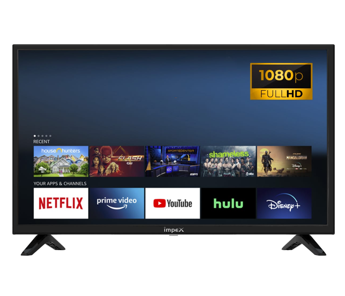 Impex Gloria 43 Inch TV Full HD LED Smart - Black - Zoom Image 8