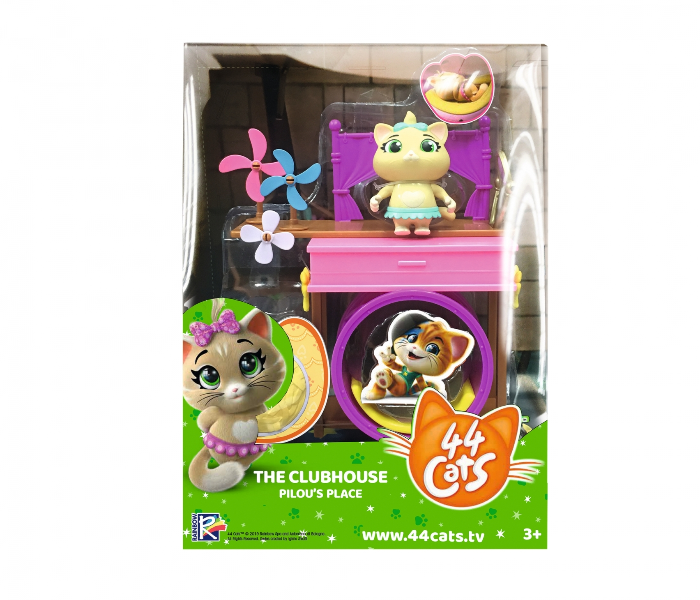 Smoby 7600180219 44Cats Deluxe Playset with Pilou Figure - Zoom Image 3