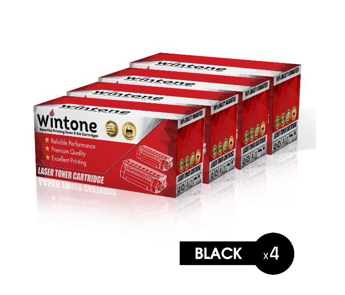 Wintone Set of 4 Pack DR1000 Drum for Brother Printer MFC - Black - Zoom Image