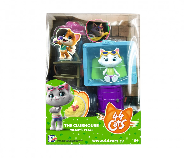 Smoby 7600180218 44Cats Deluxe Playset with Milady Figure - Zoom Image 3