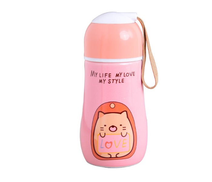 Sharpdo JJ300016 Bright Glazed Rope Cap Winter Melon Casual Bottle - Pink - Zoom Image