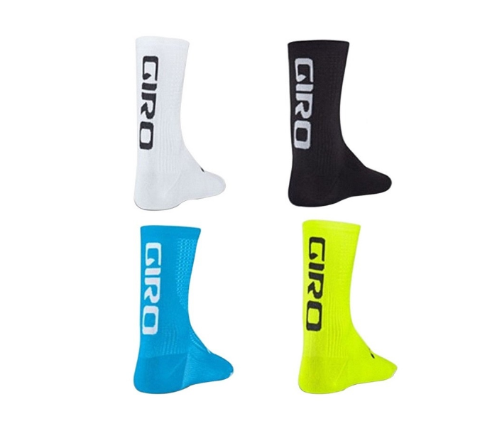 Cycling Socks Giro Design - White - Zoom Image 3