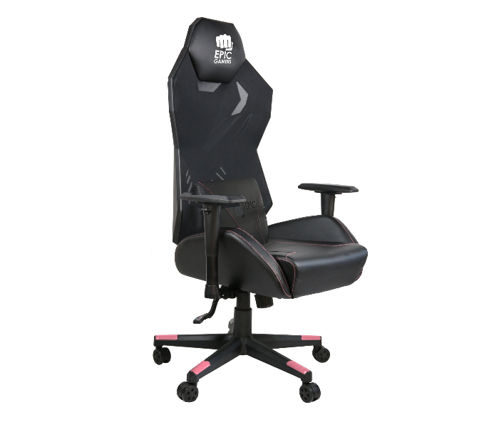 Epic Gamers Model 2 Gaming Chair - Black and Pink - Zoom Image 2