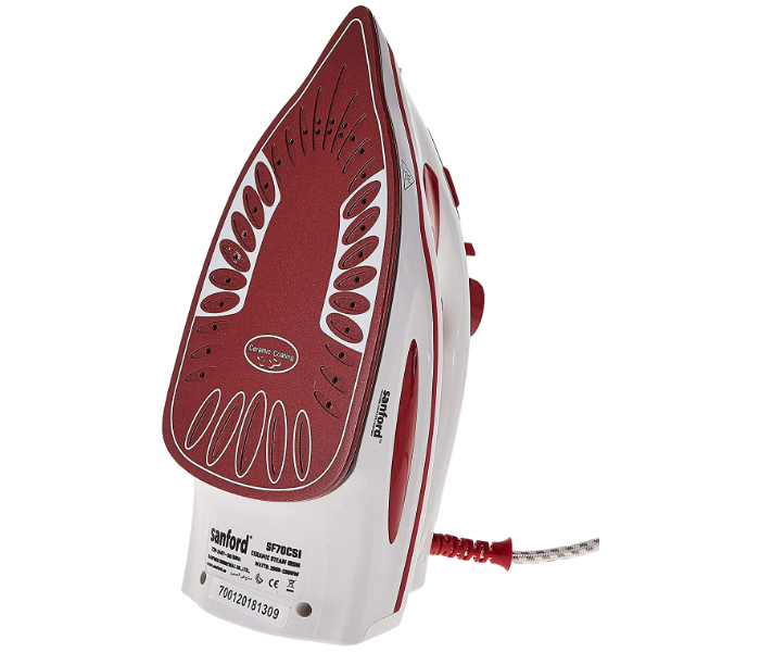 Sanford SF70CSI BS 2300W Steam Iron- Red and White - Zoom Image 3