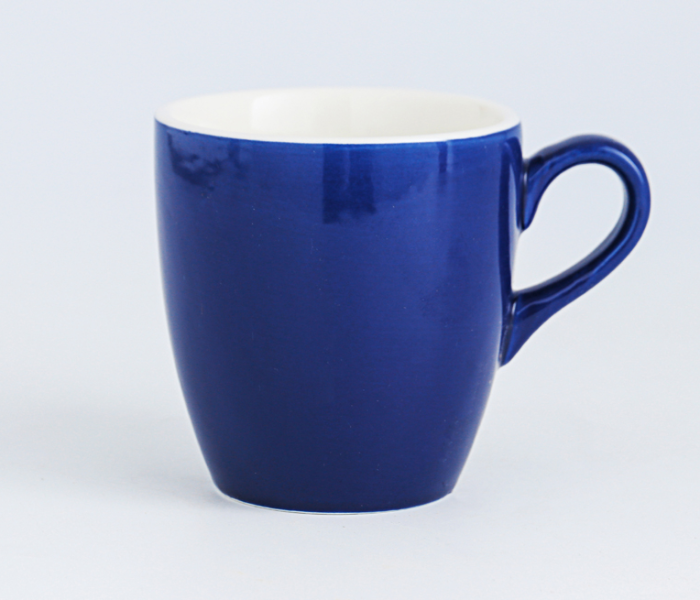 Shuer XY30064 300ml Ceramic Color Glaze Mug - Blue - Zoom Image