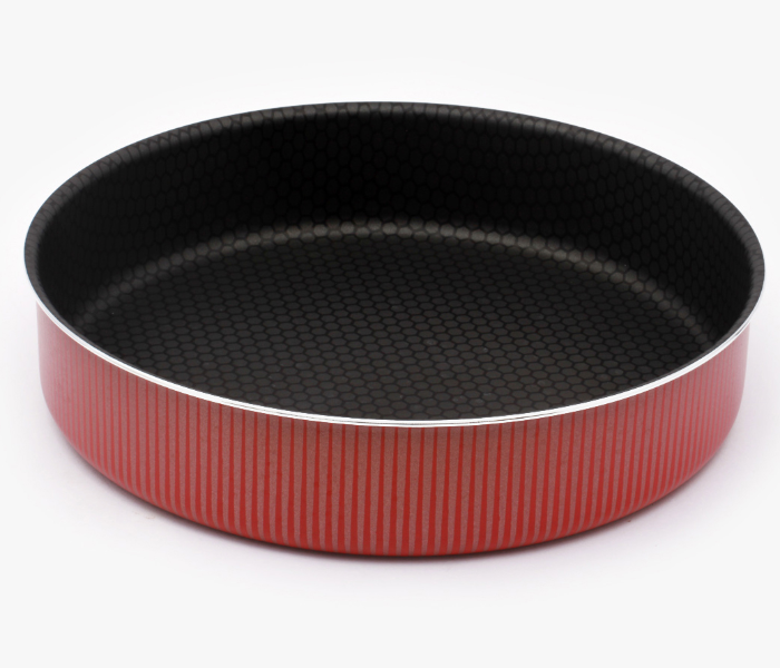 Royalford RF6633 28 cm Teflon Plus Baking Tray - Red - Zoom Image 1