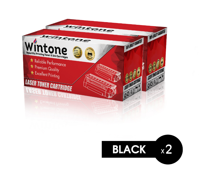 Wintone Pack of 2 MLT D209L Laser Toner Cartridge is Compatible for Samsung ML 2855 SCX 2855 4824 4825 4828 ND FN Series - Black - Zoom Image