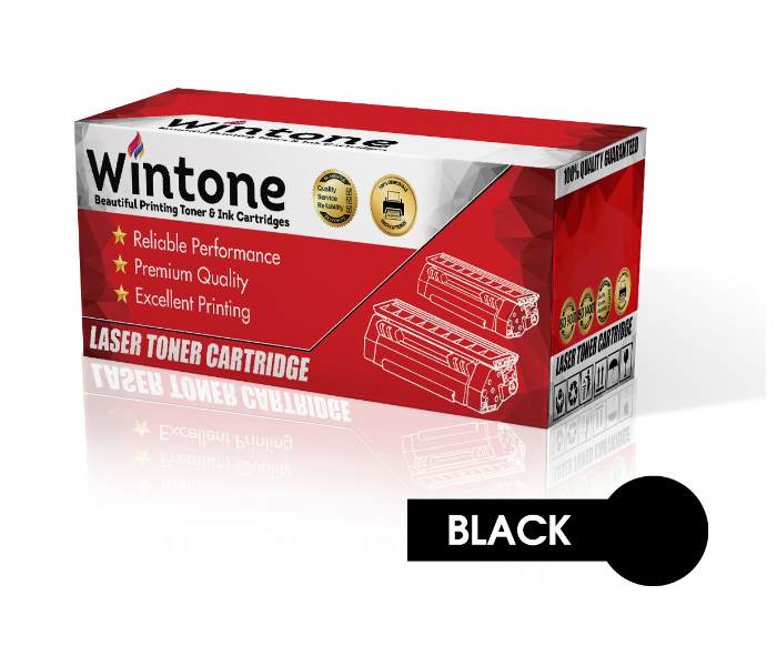 Wintone Set of 1 Pack CF217A 17A Laser Toner Cartridge is Compatible for HP LaserJet Pro M - Black - Zoom Image