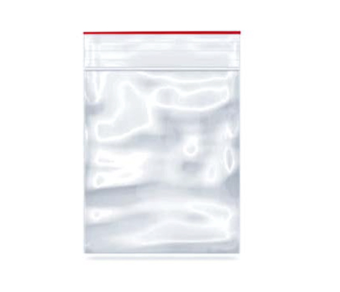 V-Pack ZB3426 5X8cm 40 Pieces Zipper Bag - Clear - Zoom Image