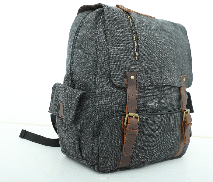 Para John PJBP6611-B Canvy BackPack - Black - Zoom Image 5