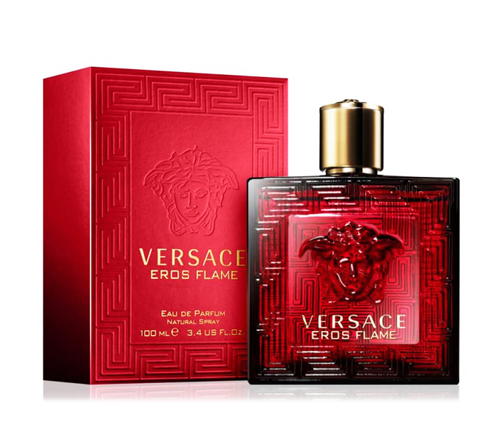 Versace 100ml Eros Flame Red Eau De Parfum for Men - Zoom Image