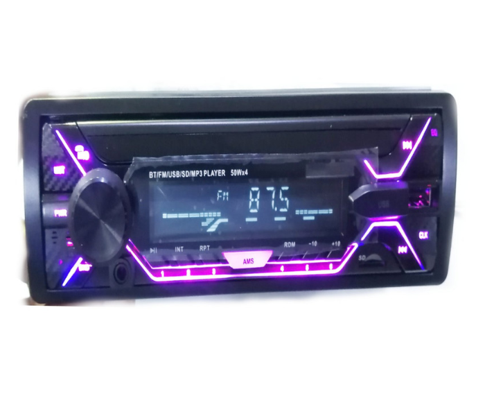 Car Stero Bluetooth Mp3 With Usb Aux Sd Card Mobile Charger Radio - Blue - Zoom Image 1