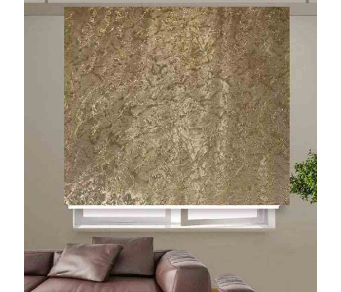 New Nylon Material 150cm x 200cm Roller Blinds - Brown - Zoom Image